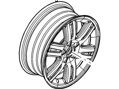 Ford 8E6Z-1007-E Wheel Assembly