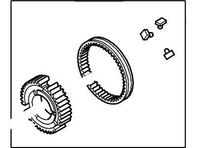 2014 Ford Mustang Synchronizer Ring - DR3Z-7124-B