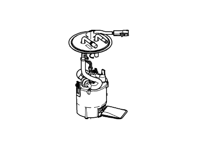 2005 Mercury Mariner Fuel Pump - 5L8Z-9H307-CC