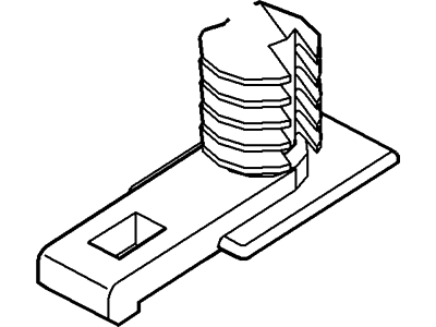 Ford E2VZ-13A506-A Clip - Wiring