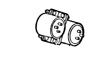 1981 Ford F-250 Vapor Canister - D4DZ9E453A