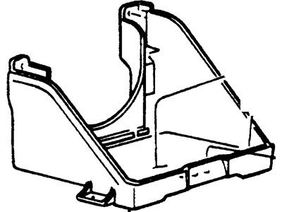 Mercury Cougar Battery Tray - E43Z-10718-C