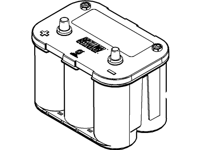 Ford 5G7Z-10655-AA Battery