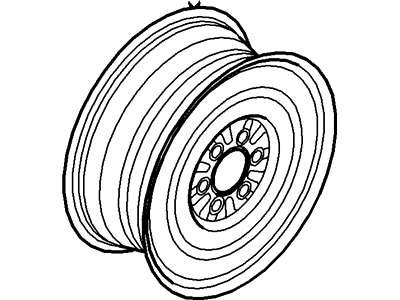 Ford YL8Z-1015-AA Wheel Assembly