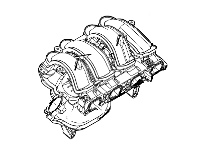 2012 Ford Fiesta Intake Manifold - BE8Z-9424-A