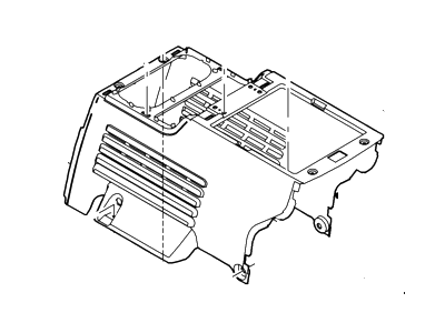 Ford BA8Z-74045C22-AB Console Assembly
