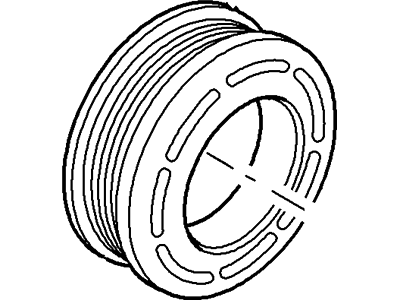 Lincoln A/C Idler Pulley - 6L2Z-19D784-A