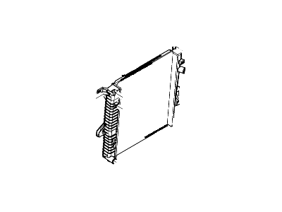 Ford Ranger Radiator - 4L5Z-8005-AA