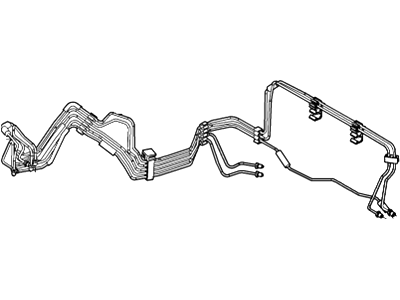 Ford Fusion Brake Line - 6E5Z-2C360-D