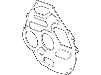 Ford F4TZ-7007-A Plate - Cylinder Block Rear