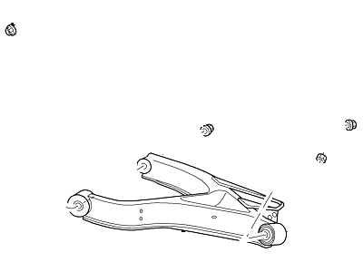 Mercury Mountaineer Control Arm - 5L2Z-5A649-B