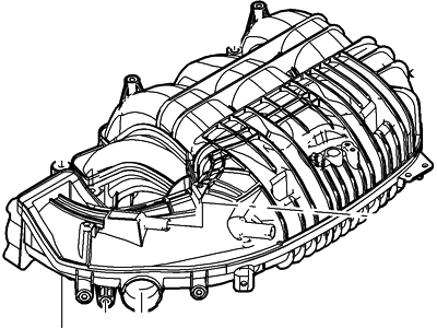Ford 9L8Z-9424-A Manifold Assembly - Inlet