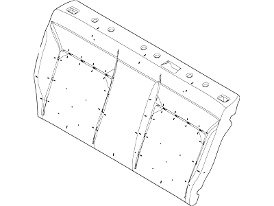 Ford DM5Z-5466800-A Pad - Rear Seat Back