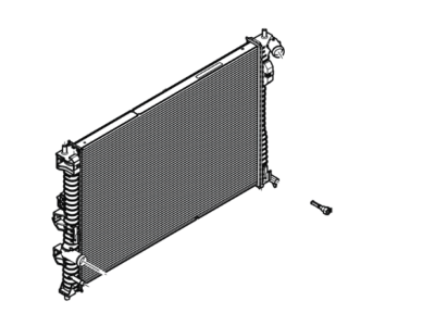 Ford FB5Z-8005-B Radiator Assembly