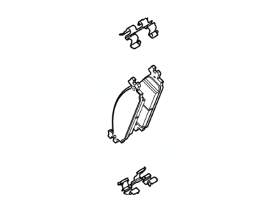 Ford G2MZ-2V001-AU Kit - Brake Lining