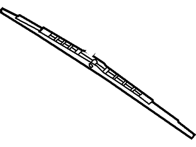 Ford 3L1Z-17528-AA Wiper Blade Assembly