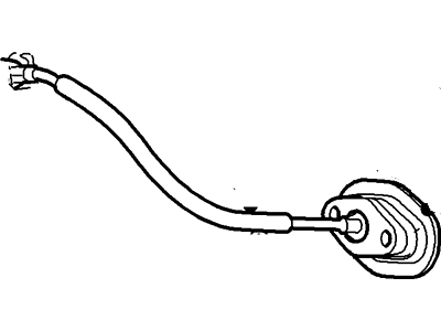 2002 Lincoln LS Throttle Cable - YW4Z-9A758-BA