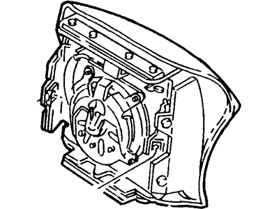 1999 Ford Taurus Air Bag - XF1Z-54043B13-AAB