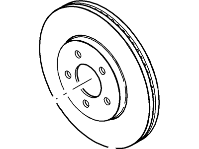 Ford 3W1Z-1125-AB Rotor Assembly - Brake