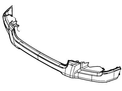 2006 Ford Explorer Bumper - 6L2Z-17D957-UAPTM