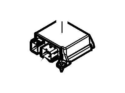 Ford GT Air Bag Control Module - 4G7Z-14B321-AC