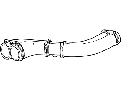 2002 Ford F53 Air Duct - F7UZ-9B659-AA