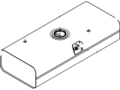 Ford BU9Z-9002-A Fuel Tank Assembly