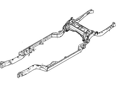 2008 Ford Crown Victoria Axle Beam - 8W7Z-5005-B