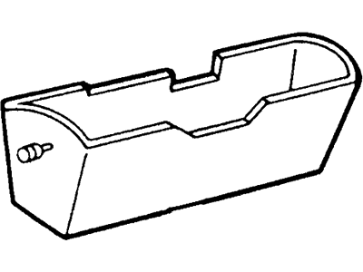 1990 Ford Bronco II Glove Box - E9TZ9806010A