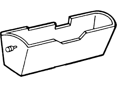 Ford E9TZ9806010A Box Assy - Glove Compartment