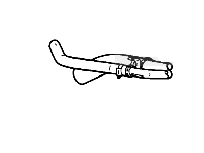 Ford Fuel Filler Hose - 1C7Z-9034-AA