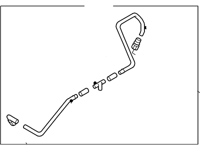 Ford 2L8Z-6758-CA Tube Assembly