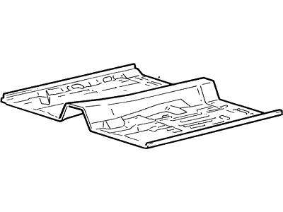 2002 Lincoln Continental Floor Pan - YF1Z-5411135-AA