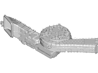 Ford Fusion Fan Blade - DG9Z-10C659-A