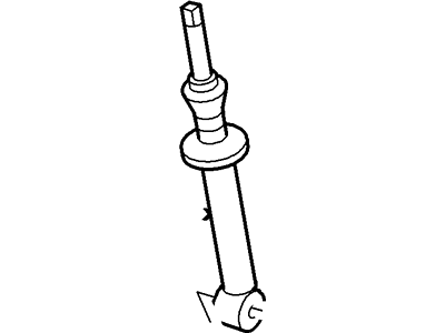 Ford 1W6Z-18124-BA Shock Absorber Assembly