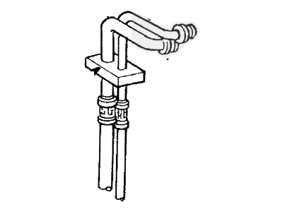 Ford E-150 A/C Hose - 6C2Z-19835-EA