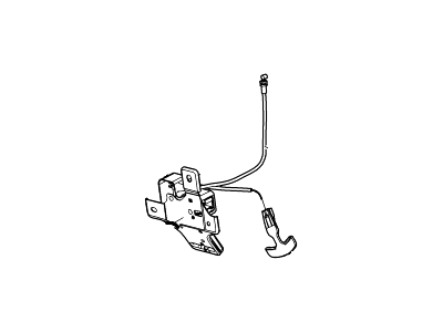 Ford 7S4Z-5443200-A Lock Assembly