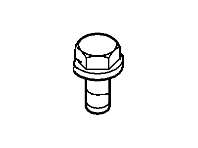 Ford -W702841-S437 Nut And Washer Assy - Hex.