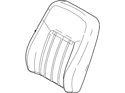 Ford 3W4Z-5464417-AAC Seat Back Cover Assembly