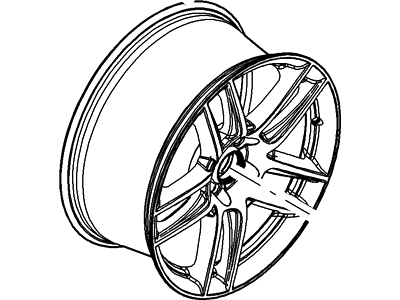 Ford DR3Z-1007-A Wheel Assembly