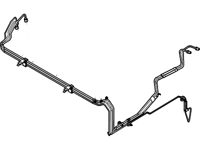 Lincoln LS Brake Line - 1W4Z-2C326-AA