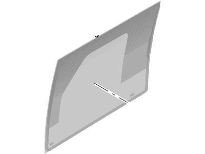 Ford EK4Z-6129710-J Glass - Quarter Window