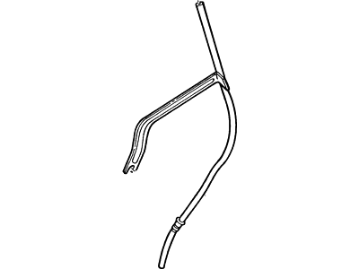 1996 Ford E-250 Dipstick Tube - F5UZ-6754-B