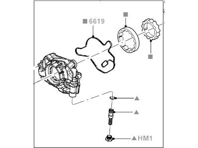 Ford 8C3Z-6600-A Pump Assembly - Oil