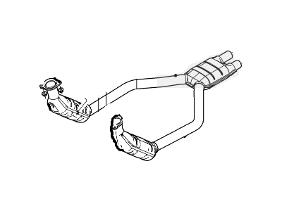 Ford Thunderbird Catalytic Converter - 4W4Z-5F250-AA