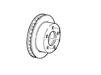 Ford F3VY-1125-A Rotor Assembly