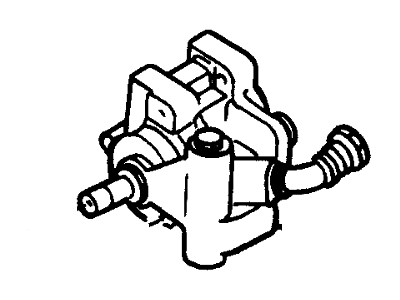 Mercury Power Steering Pump - F23Z3A674A