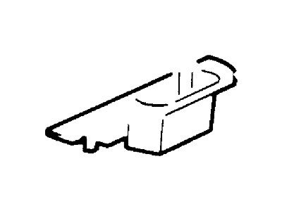 Lincoln Continental Door Handle - F8OZ-5422671-AAC