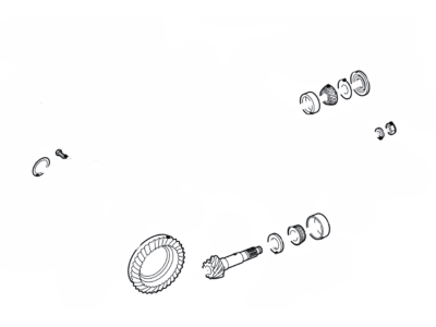 Ford 1C2Z-4209-CA Gear And Pinion Assembly - Driving