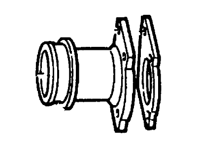 1992 Lincoln Continental Mass Air Flow Sensor - F1ZZ-12B579-A